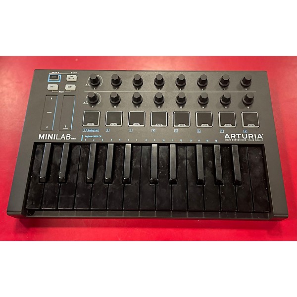 Used Arturia Minilab MKII MIDI Controller