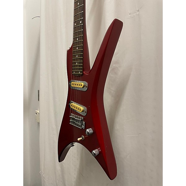 Vintage Mako Vintage 1980s MAKO Exotec XK-4 Red Solid Body Electric Guitar