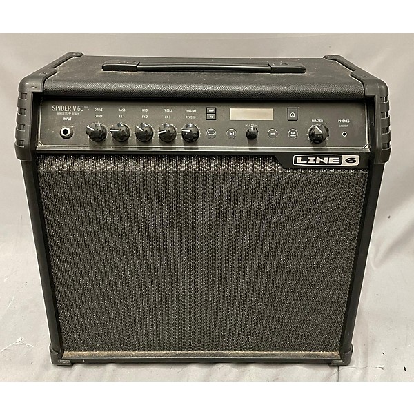 Used Line 6 Spider V 60 1x10 Guitar Combo Amp