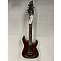 Used Schecter Guitar Research Damien Elite 6 Floyd Rose Solid Body Electric Guitar