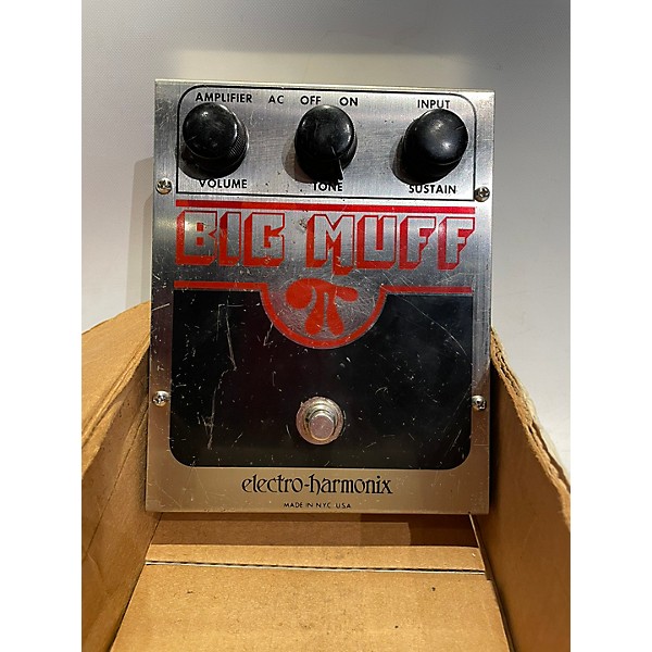 Vintage Electro-Harmonix 1978 Big Muff Pi V3 1st Edition Effect Pedal