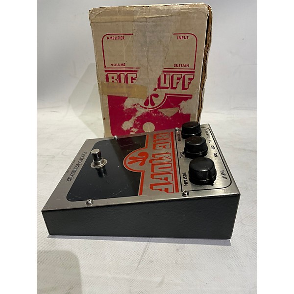 Vintage Electro-Harmonix 1978 Big Muff Pi V3 1st Edition Effect Pedal