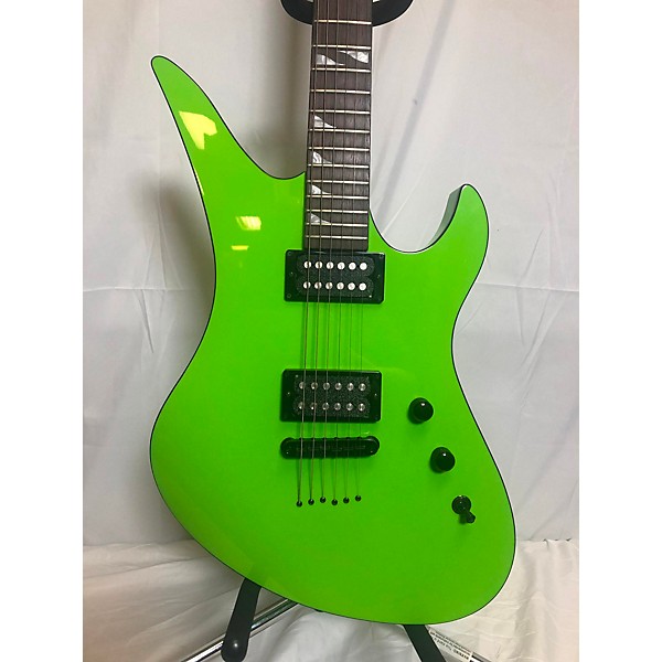 Used Used Schecter Guitar Research USA CUSTOM AVENGER STANDARD GREEN MACHINE Solid Body Electric Guitar