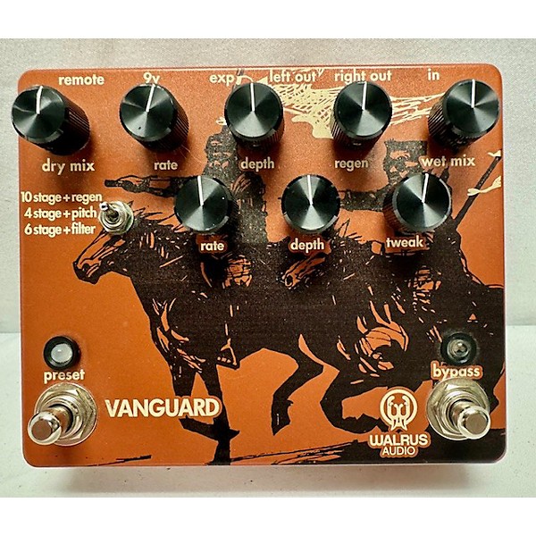 Used Walrus Audio Vanguard Phase Effect Pedal