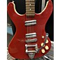 Used Used Danelectro Hohad Metallic Candy Red Burst Solid Body Electric Guitar