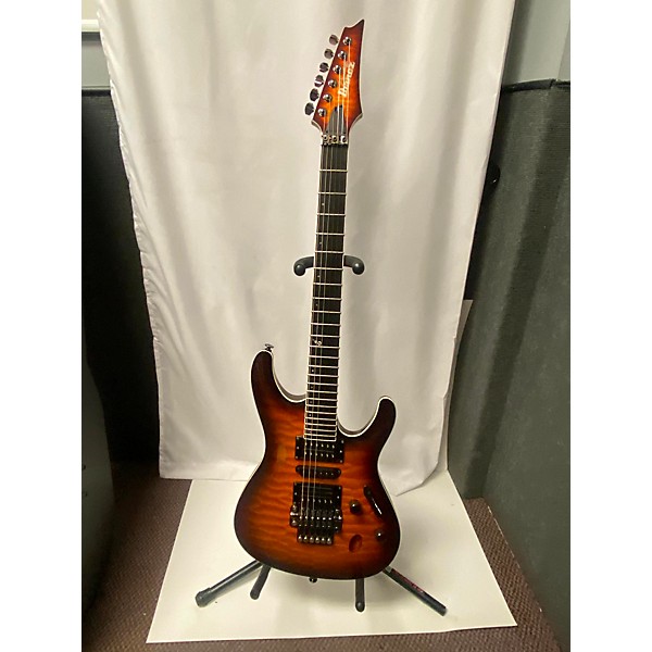 Used Ibanez 2019 S5470F Prestige Series Solid Body Electric Guitar Amber |  Guitar Center