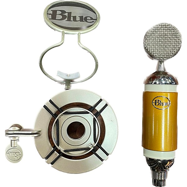 Used Blue Spark Limited Edition Gold Condenser Microphone