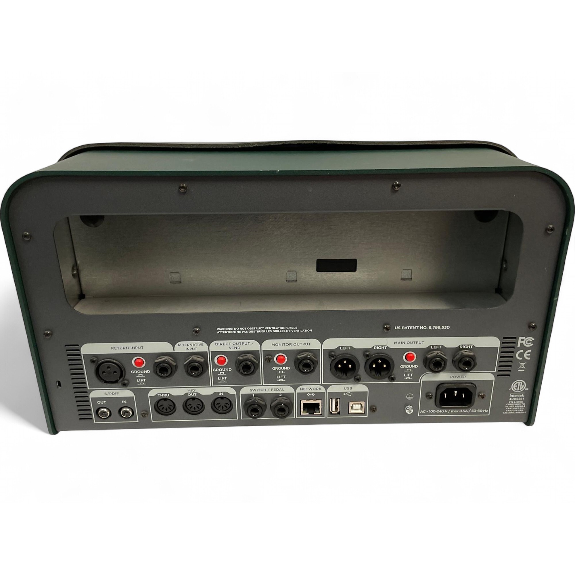 Used Kemper Profiler Rack Non Powered Solid State Guitar Amp