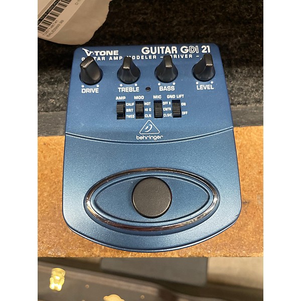 Used Behringer VTone Guitar GDI 21 Effect Pedal