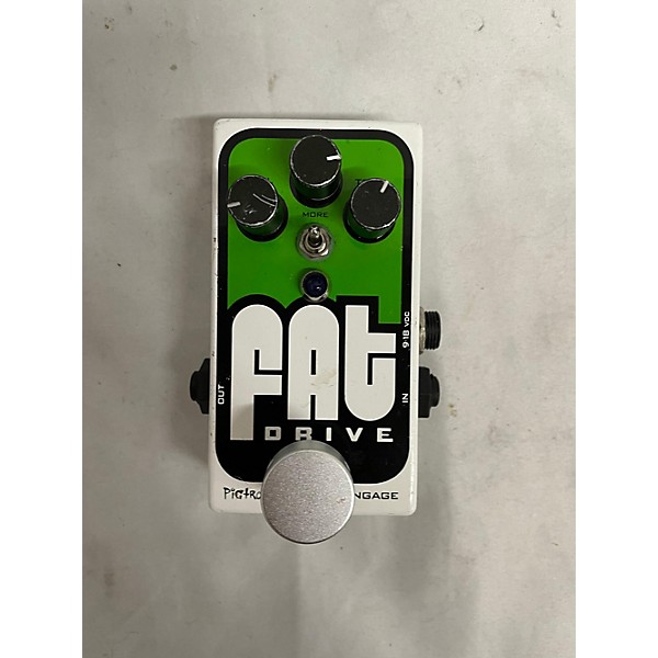 Used Pigtronix Fat Drive Tube Sound Overdrive Effect Pedal