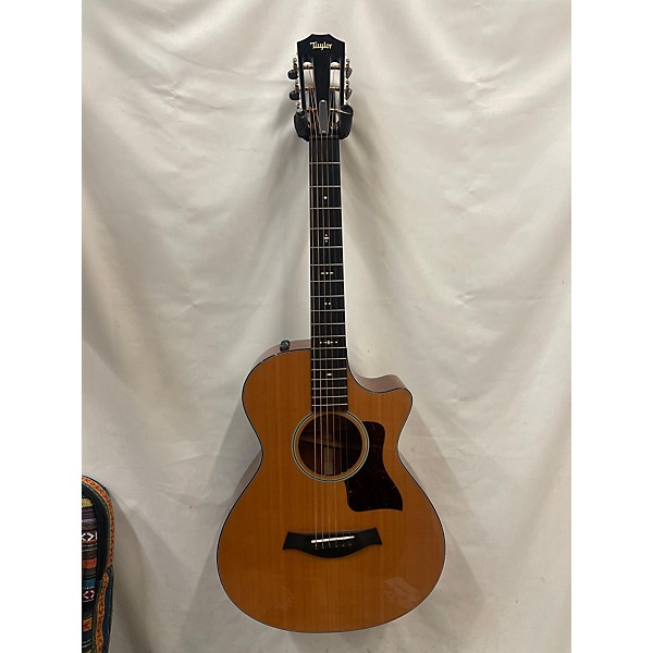 Used Taylor Used 2019 Taylor 512CE 12 Fret V Class Cedar/Mahogany Natural Acoustic Electric Guitar