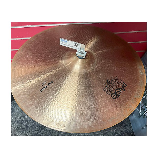 Used Paiste 24in Big Beat 24 Cymbal