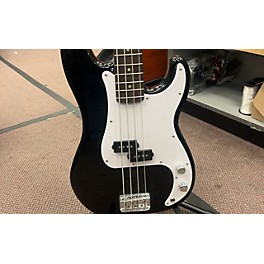 Used Squier Used Squier Precision Bass Black Electric Bass Guitar