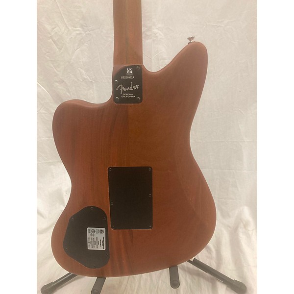 Used Fender Acoustasonic Jazzmaster Limited Editon Paisley Acoustic Electric Guitar