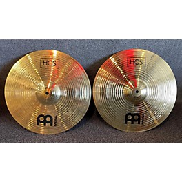 Used MEINL Used MEINL 14in HCS Hi Hat Pair Cymbal