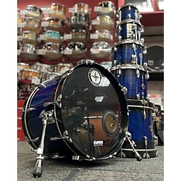 Used BOSS Used 2020 Bucks County Drum Co 6 piece Prime Series Waterfall Blue Drum Kit