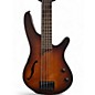 Used Ibanez sRH505 Dragon eye burst Electric Bass Guitar