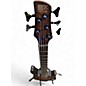Used Ibanez sRH505 Dragon eye burst Electric Bass Guitar