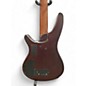 Used Ibanez sRH505 Dragon eye burst Electric Bass Guitar