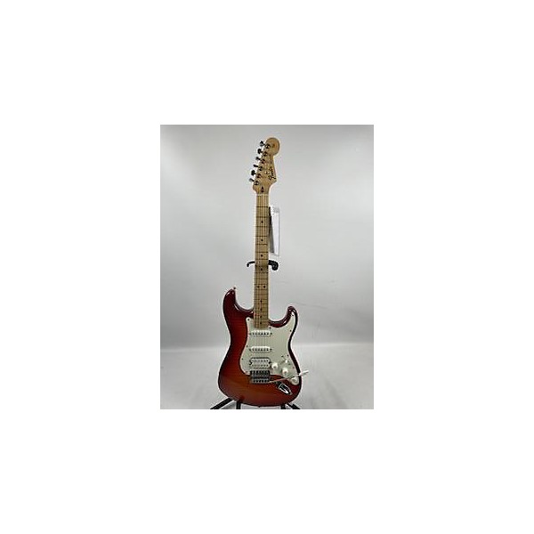 Used Fender Used Fender Player Stratocaster HSS Plus Top Aged Cherry Burst Solid Body Electric Guitar