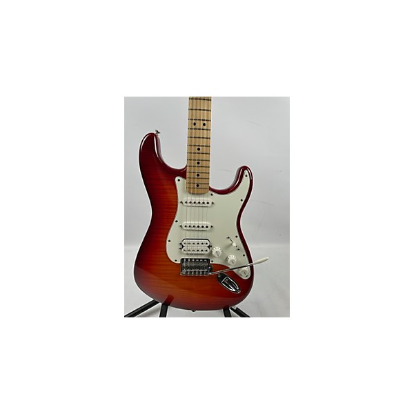 Used Fender Used Fender Player Stratocaster HSS Plus Top Aged Cherry Burst Solid Body Electric Guitar