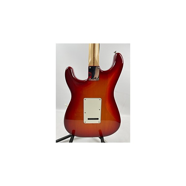 Used Fender Used Fender Player Stratocaster HSS Plus Top Aged Cherry Burst Solid Body Electric Guitar