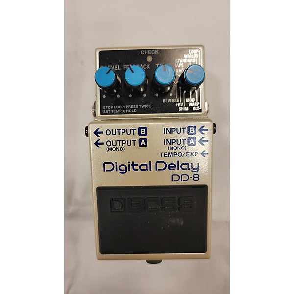 Used BOSS DD8 Digital Delay Effect Pedal