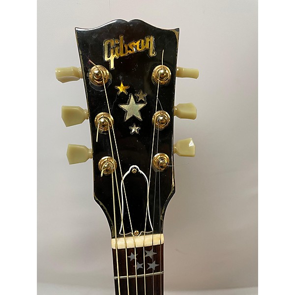 Used Gibson Starburst Acoustic Electric Guitar