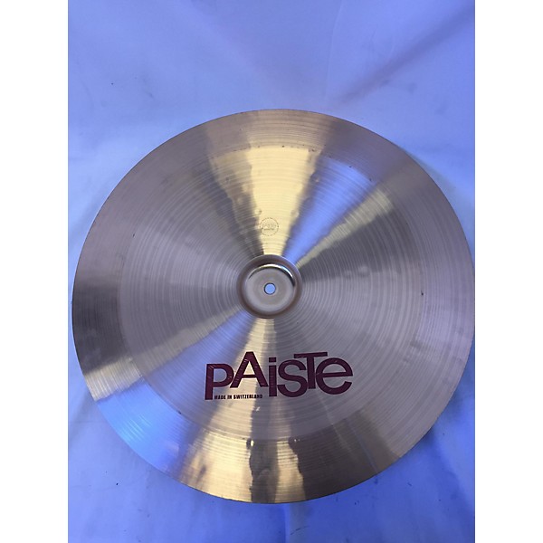 Used Paiste 18in PST7 China Cymbal