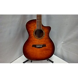 Used Ibanez Used Ibanez A300 2 Tone Sunburst Acoustic Electric Guitar