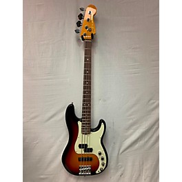 Used Fender Used Fender American Ultra Precision Bass 3 Color Sunburst Electric Bass Guitar