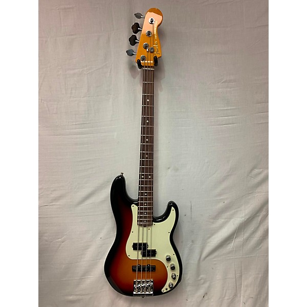 Used Fender American Ultra Precision Bass Electric Bass Guitar