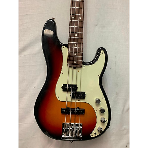 Used Fender American Ultra Precision Bass Electric Bass Guitar