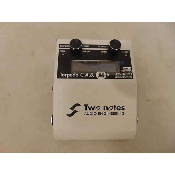 Used Two Notes AUDIO ENGINEERING Torpedo C.A.B. M+ Guitar Preamp