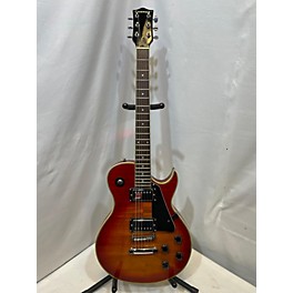 Used Crestwood Used Crestwood Single Cut Cherry Sunburst Solid Body Electric Guitar