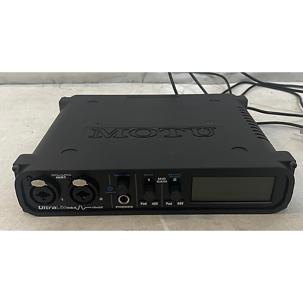 Used MOTU ULTRALITE MK4 Audio Interface