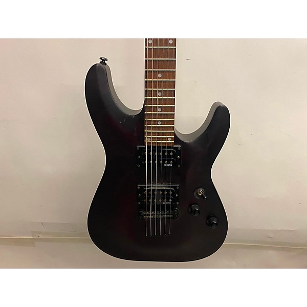 Used Schecter Guitar Research Used Schecter Guitar Research Omen 6 Burgundy Solid Body Electric Guitar