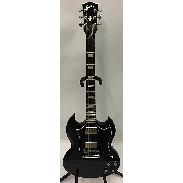 Used Gibson Used Gibson SG Standard Black Solid Body Electric Guitar