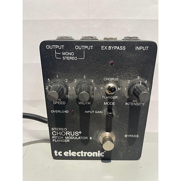 Used TC Electronic Stereo Chorus + Effect Pedal