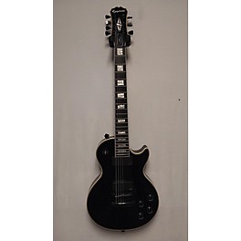 Used Epiphone Used Epiphone Matt Heafy Les Paul Custom 7 Ebony Solid Body Electric Guitar