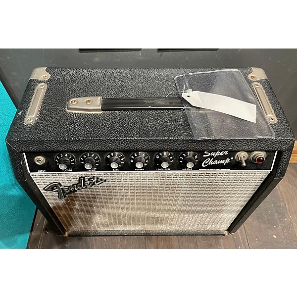 Vintage Fender 1980s SUPER CHAMP 1X10 Tube Guitar Combo Amp