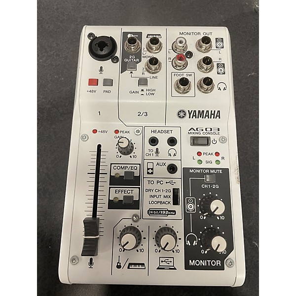 Used Yamaha AG03 Audio Interface