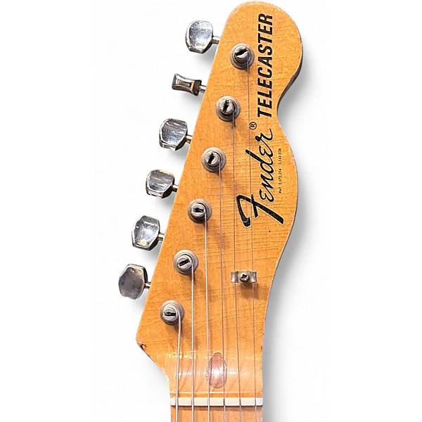 Vintage 1971 Fender CUSTOM TELECASTER Sunburst Solid Body Electric Guitar