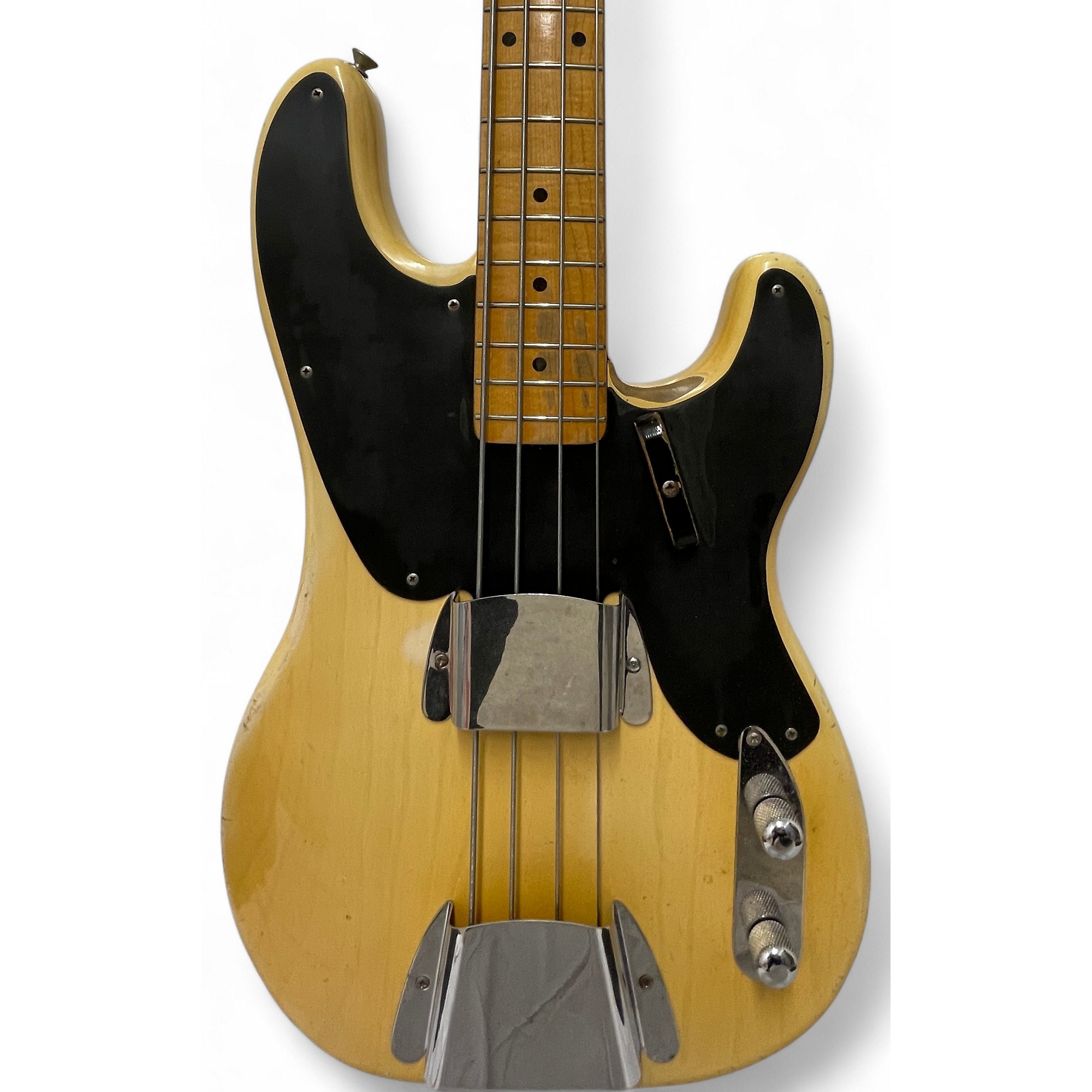 Vintage 1955 Fender PRECISION BASS Blonde Electric Bass