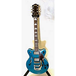 Used Gretsch Guitars Used Gretsch Guitars G2657T Streamliner Ocean Turquoise Hollow Body Electric Guitar