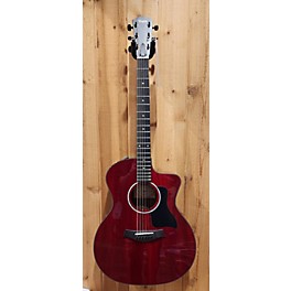 Used Taylor Used Taylor 224CEKDLX Wine Red Acoustic Electric Guitar