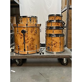 Used In Store Used Used JJrums 6 piece Flat Top Shell Pack Natural Drum Kit