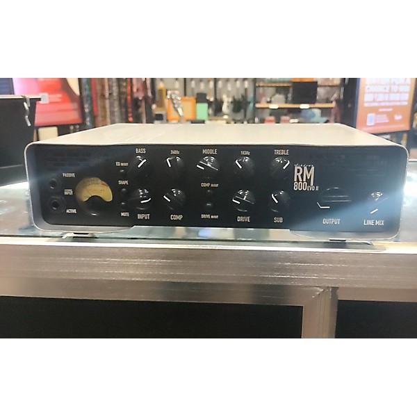 Used Ashdown ROOTMASTER RM-800 EVO II Bass Amp Head