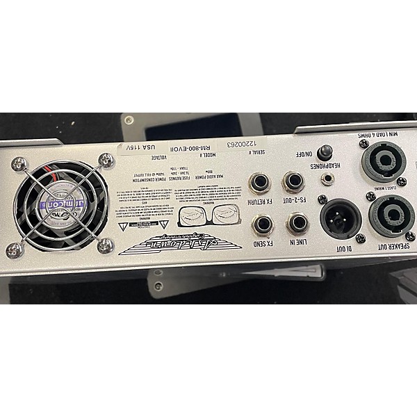 Used Ashdown Rootmaster RM-800 EVO II Bass Amp Head