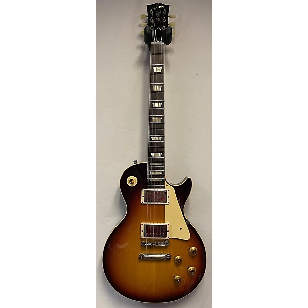 Used Gibson LPR8 1958 Les Paul Reissue Solid Body Electric Guitar 2 Color  Sunburst | Guitar Center